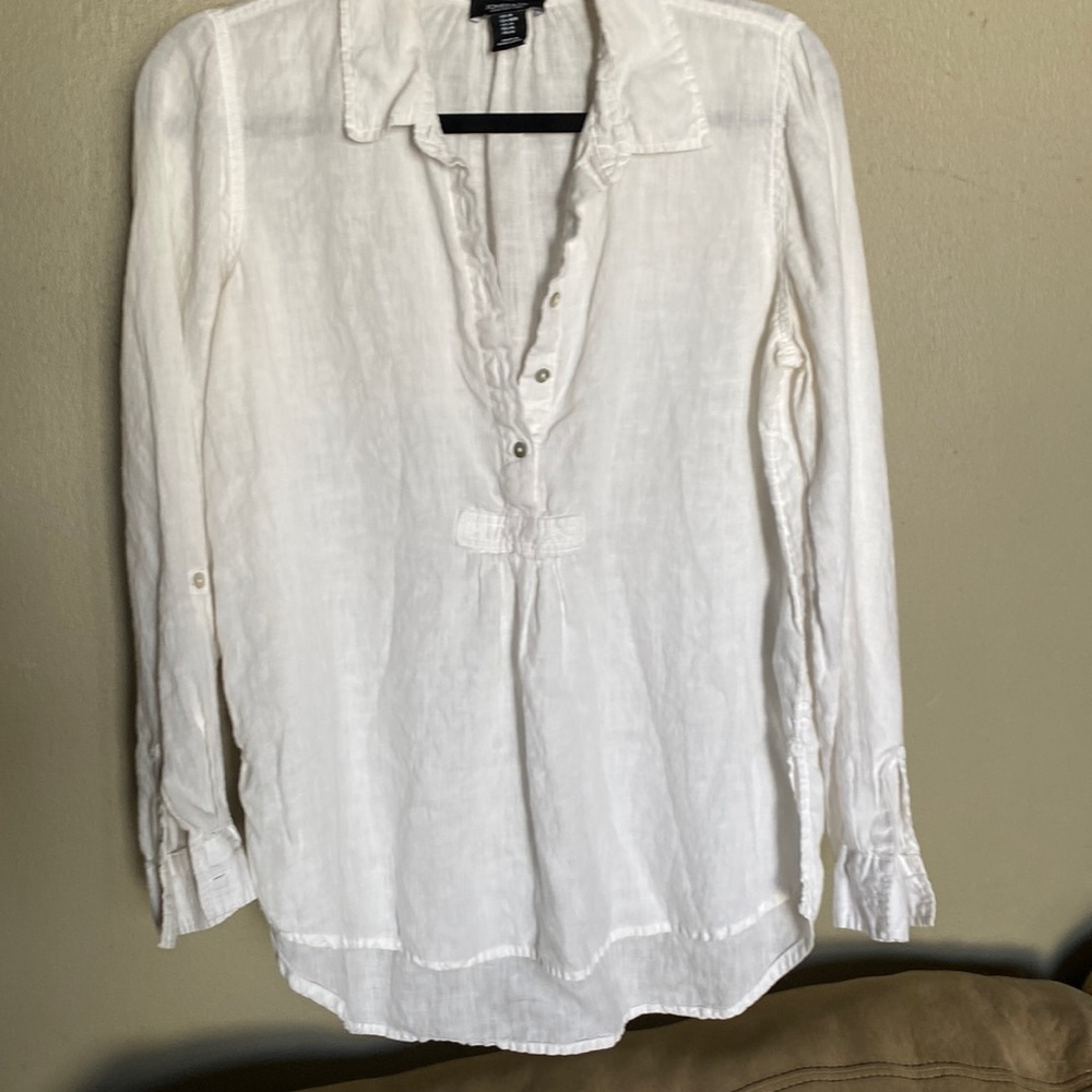 Crisp white linen!!
